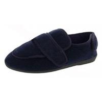 Mens Big Vamp Velcro Slippers