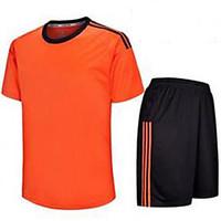 mens soccer jersey shorts breathable summer classic polyester football ...