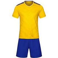 mens soccer jersey shorts breathable summer classic polyester football ...