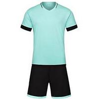 mens soccer jersey shorts breathable spring summer classic polyester f ...