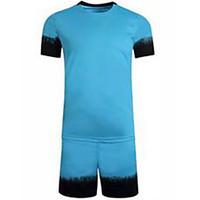 mens soccer jersey shorts breathable summer classic polyester football ...