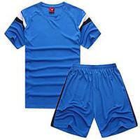 mens soccer jersey shorts breathable summer classic polyester football ...