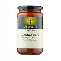 Meridian Org Tomato & Herb Pasta Sauce 440ml (1 x 440ml)