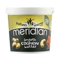 meridian natural cashew butter smooth 1000g 1 x 1000g