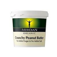 meridian org crunch peanut butternosalt 280g 1 x 280g