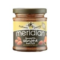 meridian natural almond butter salt 170g 1 x 170g