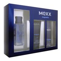 mexx magnetic man magnetic edt spray 30ml shower gel 50ml deodorant sp ...