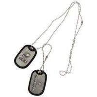 metal gear rising dog tags maverick logo