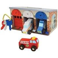 Melissa & Doug Lock and Roll Rescue Garage Toy