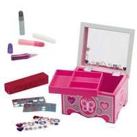 melissa doug decorate your own wooden jewellery box