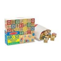 Melissa and Doug abc/123 Wooden Blocks (LC)