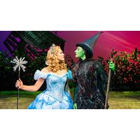 meal and top price wicked theatre tickets for two