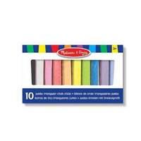 Melissa & Doug 10 Jumbo Triangular Chalk Sticks