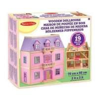 Melissa & Doug Wooden Dollhouse