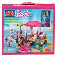 Mega Bloks Barbie Build N Play Tropical Resort
