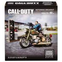 Mega Bloks Call of Duty Motorbike Breakout Collector Construction Set