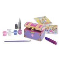 melissa doug decorate your own wooden princess chest