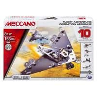 Meccano Flight Model Set (10-Piece)