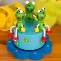 Merry Go Round Frog Music Box