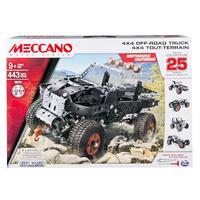 meccano 4x4 off road truck 25 models set