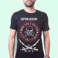 Mens Pirate Themed Customised T-Shirt