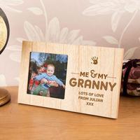 Me and My Granny Customised Photo Frame