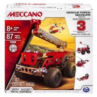 meccano build and play rescue squad damaged