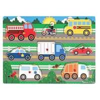 Melissa & Doug Wooden Peg Puzzle