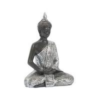 Meditating Buddha Statue, Polyresin