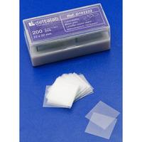 medline microscope cover slip 22x22mm pack of 200