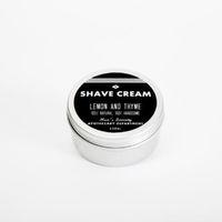 Men\'s Society Shave Cream  250ml  Lemon & Thyme Gift Items
