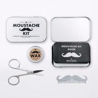 Men\'s Society Moustache Grooming Kit Gift Items