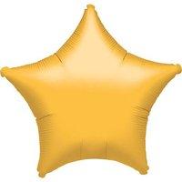 metallic gold star foil balloon