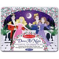 melissa doug dance all night princess magnetic tin set