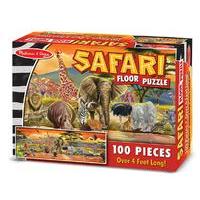 Melissa & Doug 12873 Safari Floor Puzzle (100-piece)