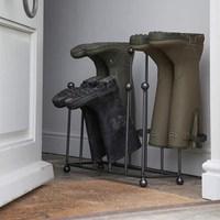 metal welly boot rack