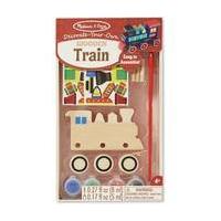 Melissa and Doug Decorate Your Own Wooden Train