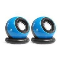 Media-tech Funky Pro Usb Powered 2.0 Speakers 6w Blue Rms Mt3130b