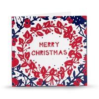 Merry Christmas Glitter Card