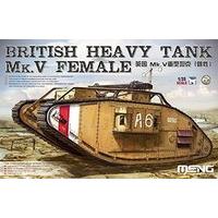 meng model 135 british heavy tank mk v female