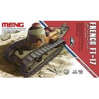 Meng Model 1:35 - French Ft-17 Light Tank (cast Turret)