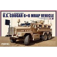 Meng Model 1:35 - Us Cougar 6 x 6 Mrap Vehicle