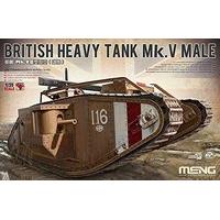 meng model 135 british heavy tank mk v male