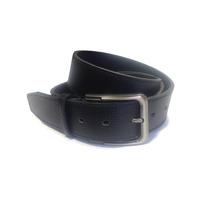 Mens Max Leather Belt in Black