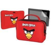 Meroncourt Kurio 7s Angry Birds Protective Skin Bumper Travel Bag & Screen Protector Accessory Pack Red (c13115gi)