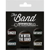 Members Of The Band Pack Of 5 Pin Badges (py)