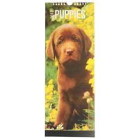 Mega Value Puppies Slim Calendar