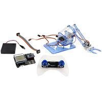 MeArm Deluxe Robotic Arm Kit Includes Controller Board Nuka Cola Blue