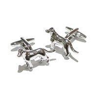 MENS CUFFLINKS in Stout Dog Design