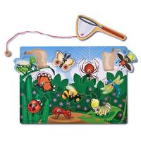 melissa amp doug magnetic wooden game bug catching